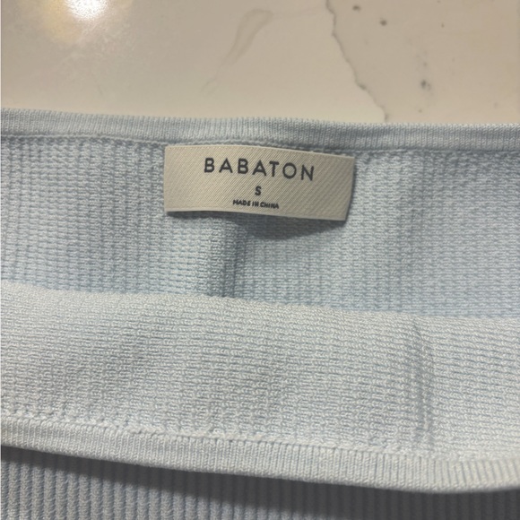 ARITZIA Babaton Sculpt Knit Cropped Tube Top - Picture 2 of 3